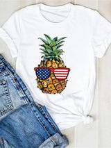 Pineapple Pet Beach Tee-B6175N-1