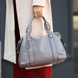 Lovemi -  Fashion Boston Shoulder Bag Women's Handbags Retro Rivet Design Personalized Crossbody Bags
