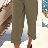 V-Neck 2-Piece Lounge Set