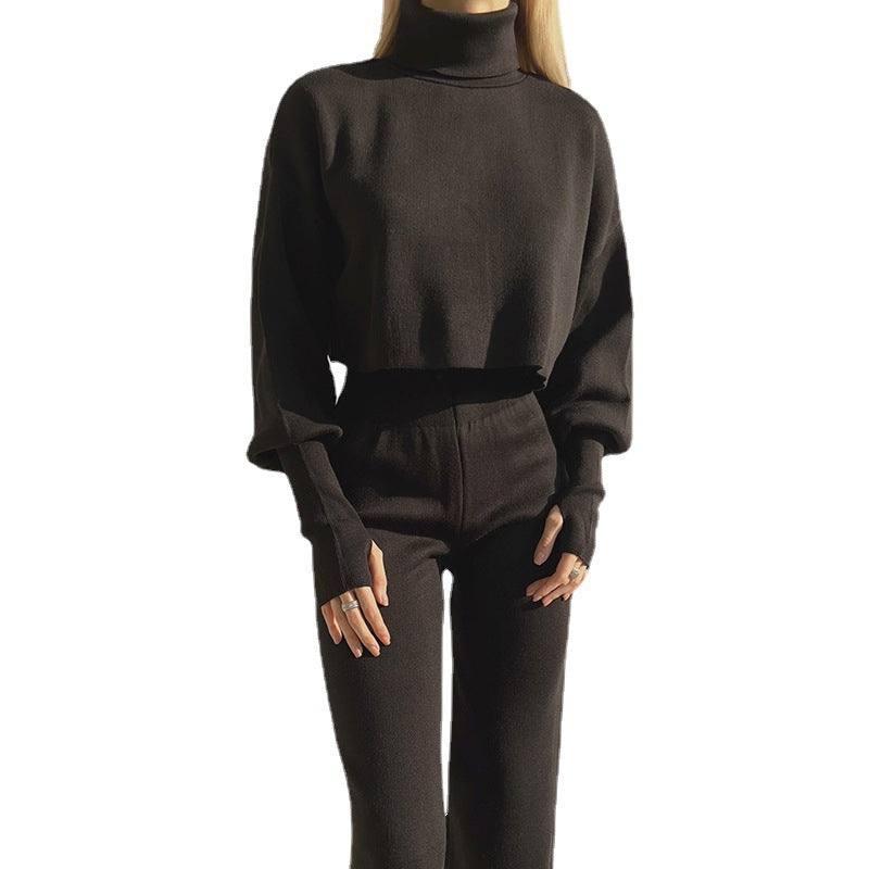 Autumn And Winter European And American Turtleneck Loose-2