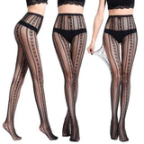 Base Stockings Semi-permeable Lace Sexy Polyester Stockings-V-16