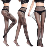 Base Stockings Semi-permeable Lace Sexy Polyester Stockings-K-19