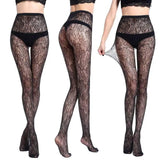 Base Stockings Semi-permeable Lace Sexy Polyester Stockings-B-2