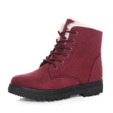 LOVEMI  Boots Red / 4 Lovemi -  Winter Snow Boots With Warm Plush Ankle Boots For Women Shoes