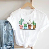 LOVEMI - Lovemi - Cactus Cartoon Sweet Lady Street Fashion Clothing