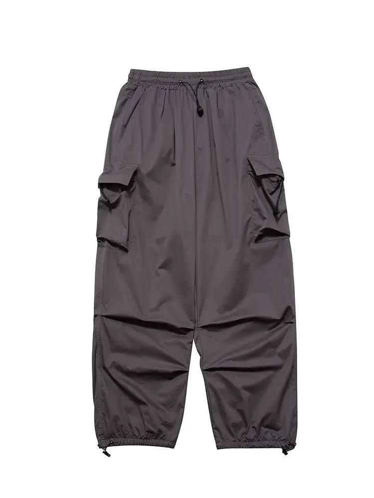 Cargo Pants Hip Hop Loose Couple Wide Leg Casual-8