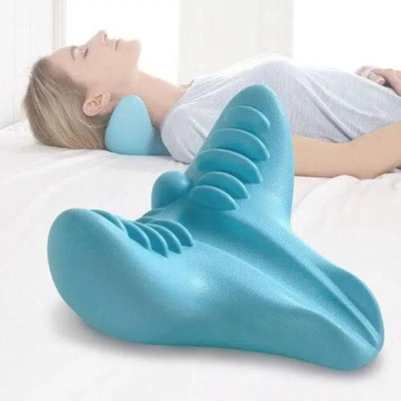 Cervical Spine Massage Pillow Gravity Acupressure Neck-Massager-1