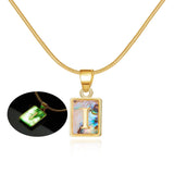 Chic Alphabet Initial Pendants: Elegant Jewelry Gifts-I-18