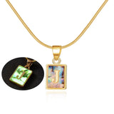 Chic Alphabet Initial Pendants: Elegant Jewelry Gifts-J-19