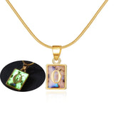 Chic Alphabet Initial Pendants: Elegant Jewelry Gifts-O-23