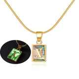 Chic Alphabet Initial Pendants: Elegant Jewelry Gifts-X-30