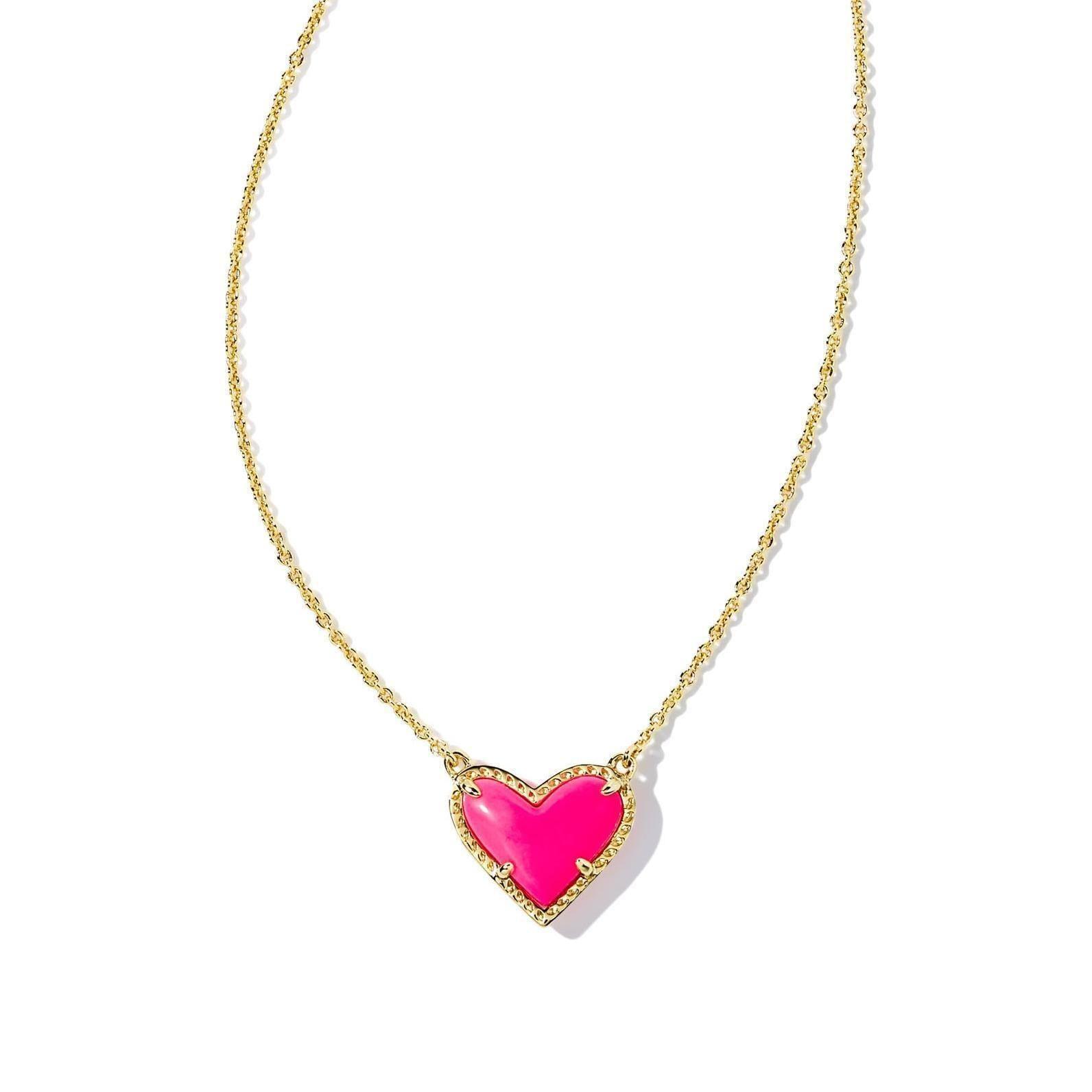 Chic Heart Pendants: Trendy Necklaces for Every Style-Red-3