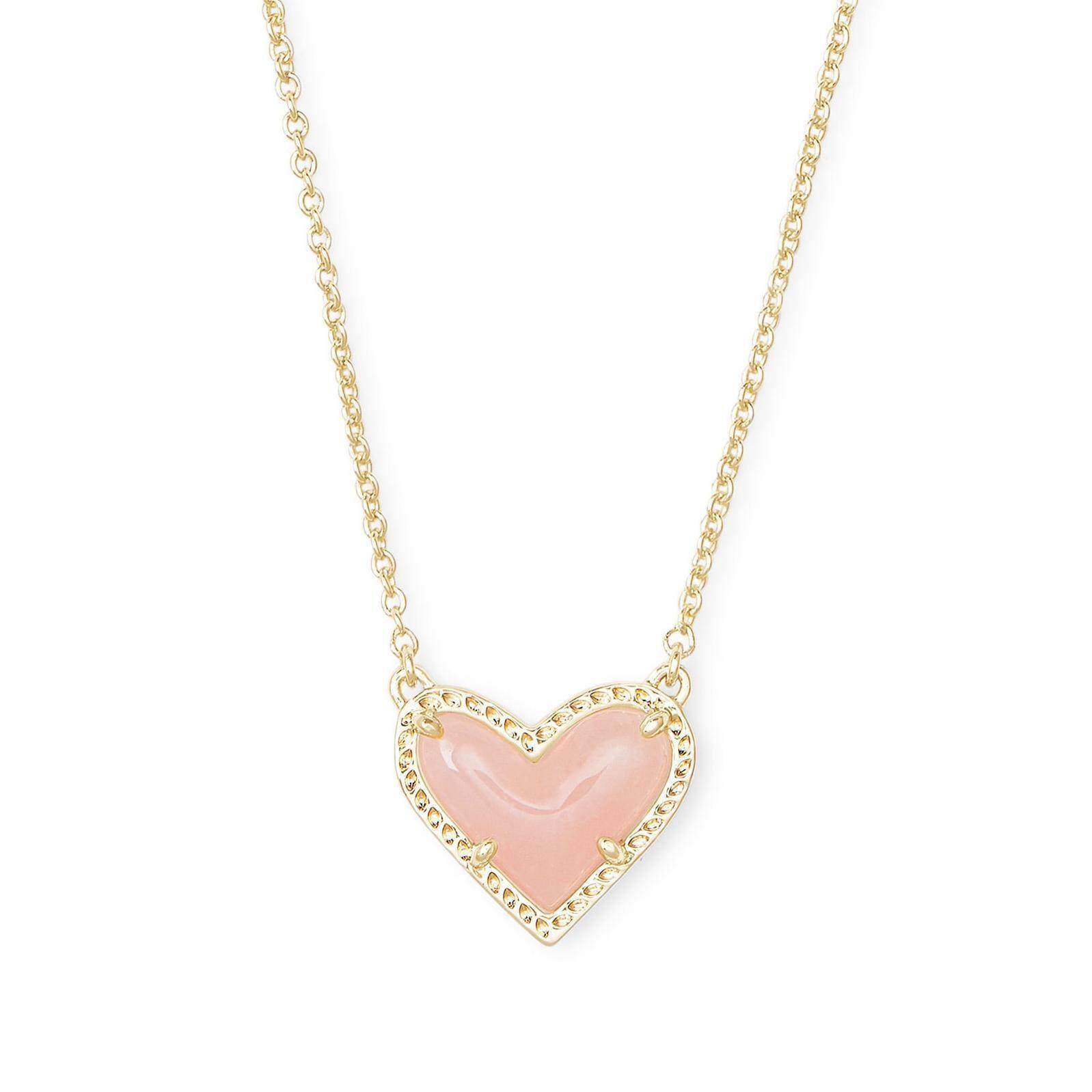 Chic Heart Pendants: Trendy Necklaces for Every Style-Pink-4
