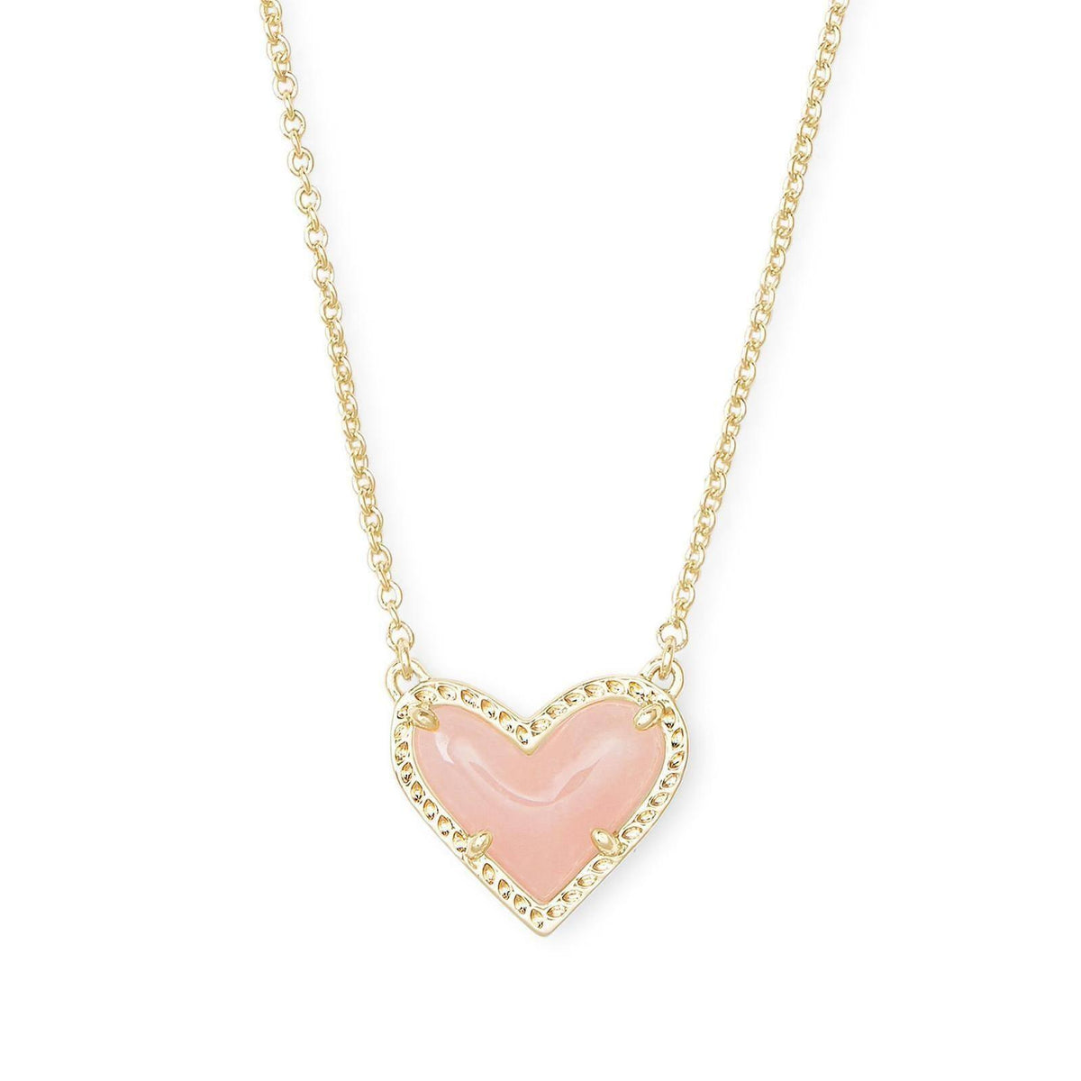 Chic Heart Pendants: Trendy Necklaces for Every Style-Pink-4