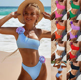 Chic One-Shoulder Bikinis for Trendy Beach Style Bikinis LOVEMI    