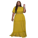 Chic Plus-Size Boho Summer Dress Styles-Yellow-6