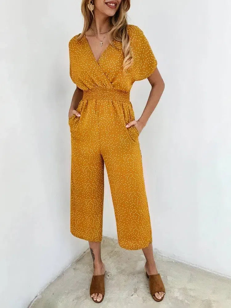 Lossky Women Jumpsuits Rompers Summer Casual-2