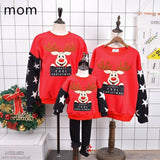 Children's Christmas sweater-Red-6