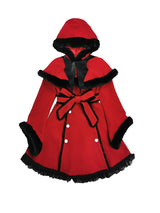 Christmas Sacrificial Gothic Style Dark Women's Cloak-4