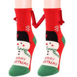 Christmas Supplies Coral Fleece Tube Socks Warm Slipper Bed-Figure 27-28