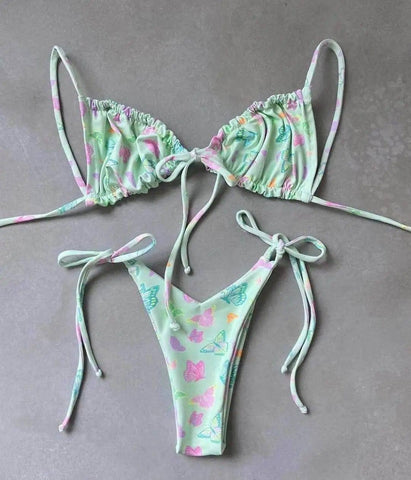 Colorful Beachwear Bikini: Seaside Glam-DY21-6