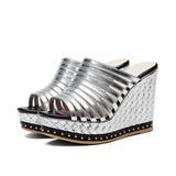 Colorful Wedge Sandals for Women | Trendy Summer Footwear-3