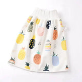 Cotton and bamboo fiber Baby diaper skirt-Pineapple-21