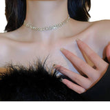 Elegant Diamond Heart Pendant Necklace Showcase-2