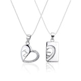 Elegant Heart Pendant Necklaces for Women-2