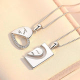 Elegant Heart Pendant Necklaces for Women-7
