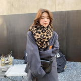 Europe And America Fashion Leopard Scarf Versatile Warm-2
