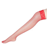 Fishnet stockings lace lace temptation fishnet stockings-Red-5