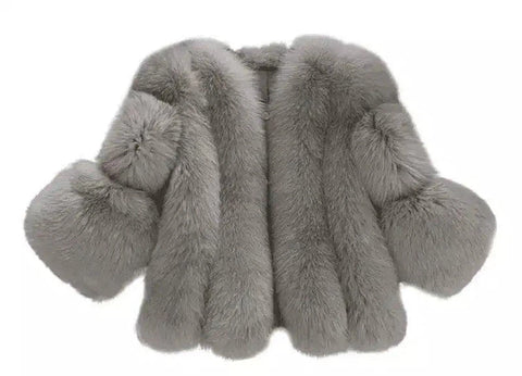 LOVEMI - Lovemi - Fox fur short coat