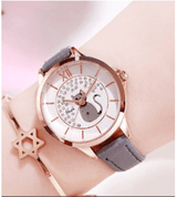 Girls' quartz wristwatch-Grey-11