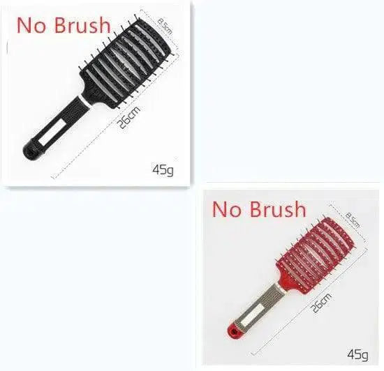 Hairbrush Anti Klit Brushy Haarborstel Women Detangler Hair-2-17