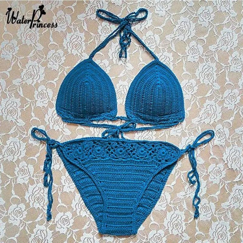 Handmade Crochet Bikini Bikini, Europe and the United-9