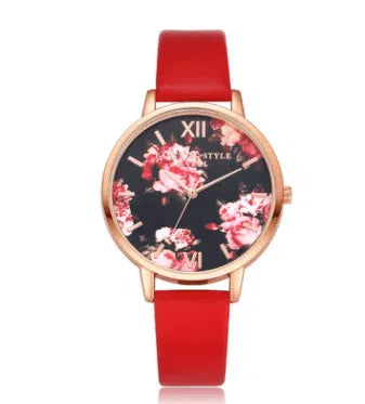 High Quality Fashion Leather Strap Rose Gold Women Watch Casual Love Heart Quartz Wrist Watch Women Dress Ladies Luxury Watches-9