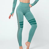 Hollow Mesh Breathable Yoga Pants-3