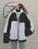 LOVEMI  Hoodies Lovemi -  Lamb wool coat