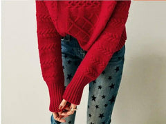 Jiugongge Knitted Bottoming Sweater Sweater Coat-3