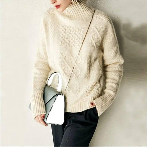 Jiugongge Knitted Bottoming Sweater Sweater Coat-5