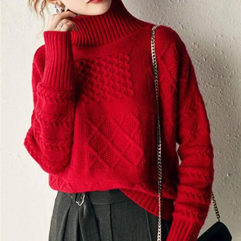 Jiugongge Knitted Bottoming Sweater Sweater Coat-6