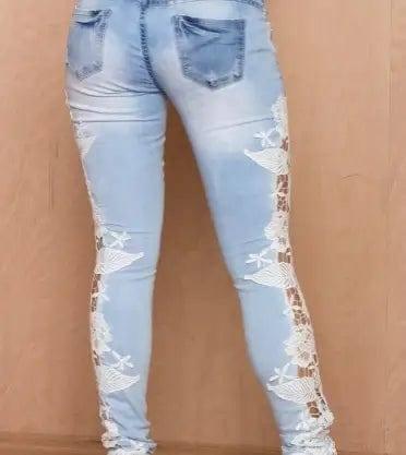 Lace jeans-2