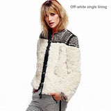 Lamb Wool Beaded Fur Short Coat Thickened Cashmere-9