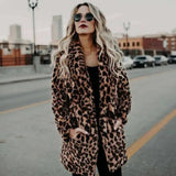 Lovemi -  Artificial Faux Fur Women Winter Coat Fur coat LOVEMI   
