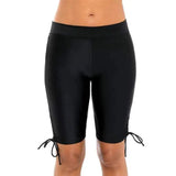 Breeches with retractable straps-Black-1