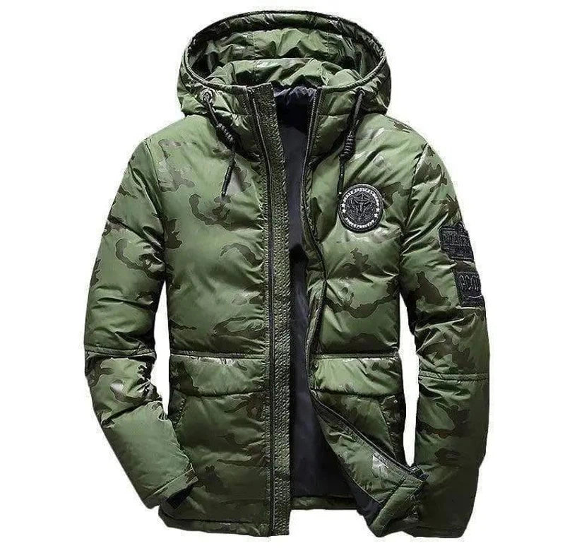 LOVEMI - Lovemi - Camouflage Men's Winter Jacket Coat Hooded Casual