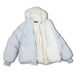 LOVEMI - Lovemi - Cotton and lamb velvet couple jacket