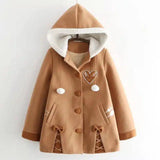 LOVEMI - Lovemi - Cutlery wool wool coat