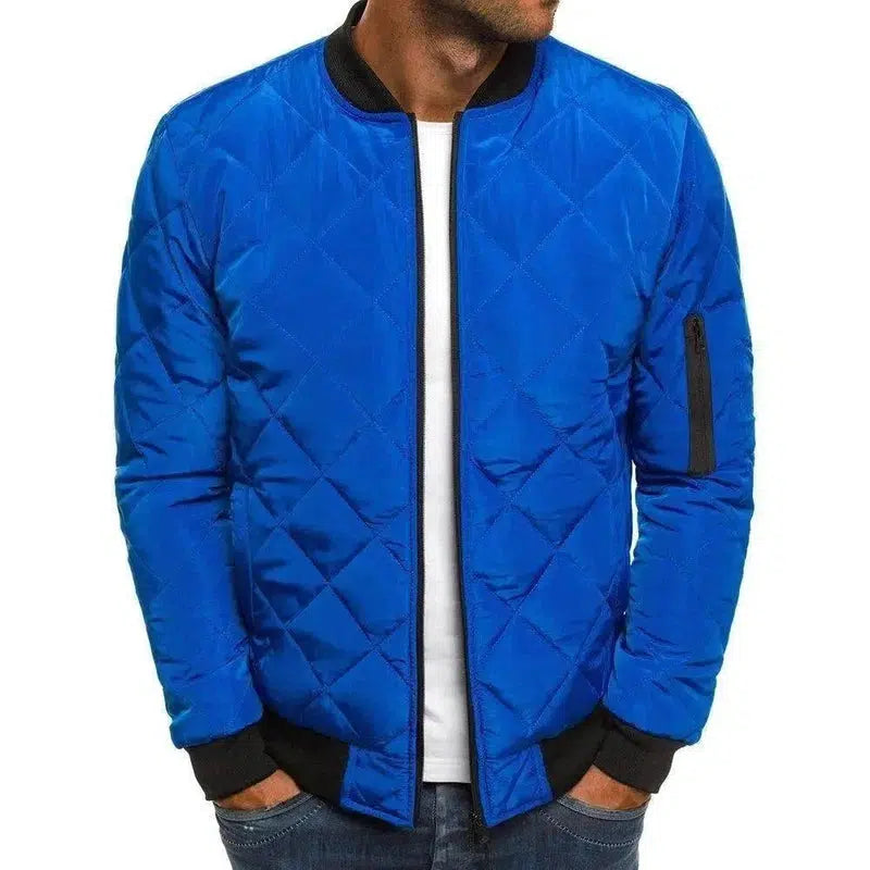 LOVEMI - Lovemi - Diamond Stitched Small Padded Jacket